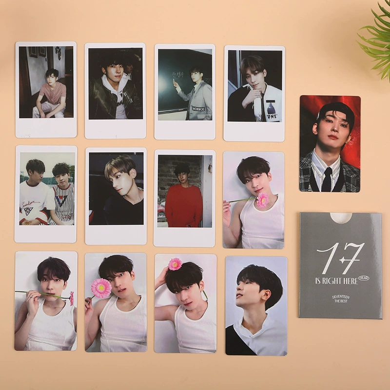 Корейская группа 17 SEVENTEEN новая специальная маленькая карта