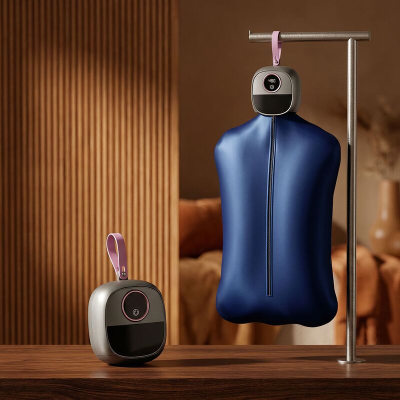 Portable mini clothes dryer for travel, suitable for use in hotels, at home, or for drying baby clothes; a small air-drying machine for garment care