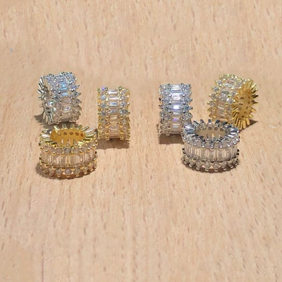 Spacer Beads Barrel Beads Pendant – Zərgərlik ara hissələri