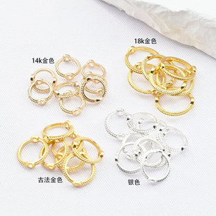 14k����ɫ�黨����Ȧ�A��ֱ�״����^��AȦ�ֹ�diy�Ʒ���