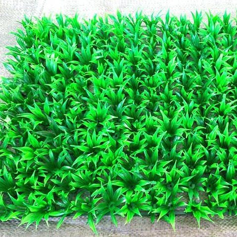 Planta artificial pared plástico falso césped planta verde decoración de la pared cifrado Milan sala de estar al aire libre paisaje artificial verde