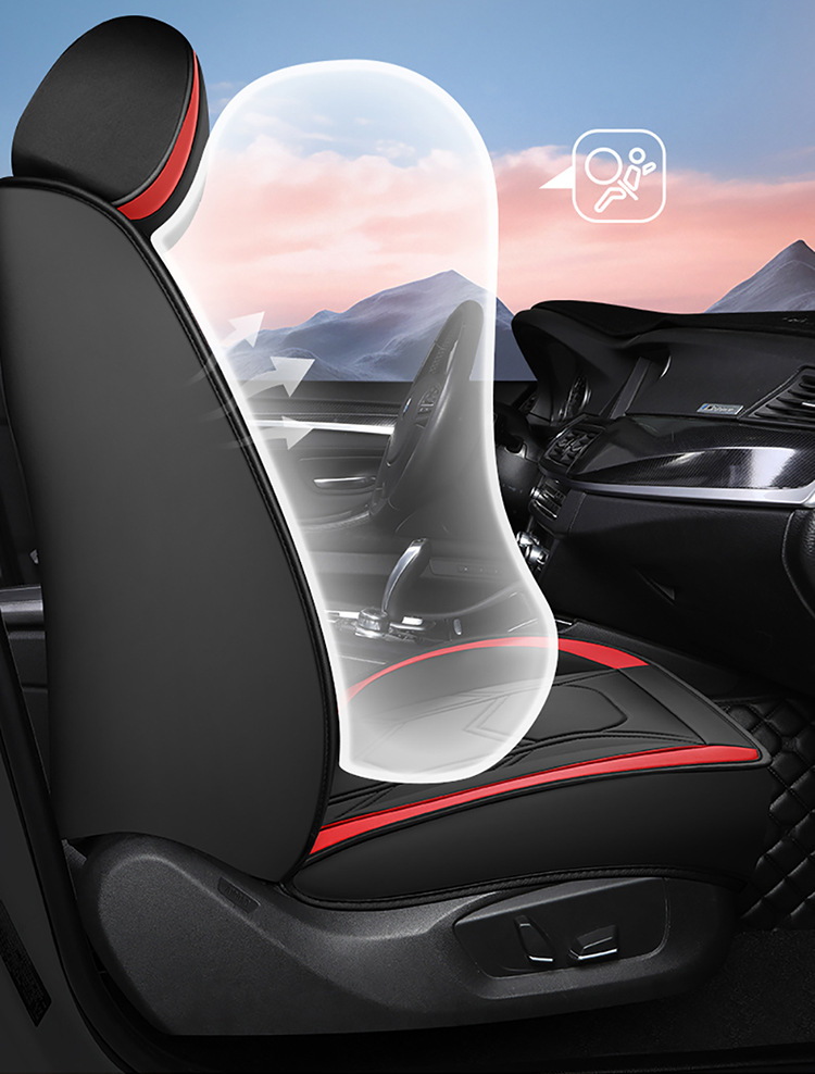 2025 New Cross-Border Car Seat Cushions, All-Season Universal Full Leather Seat Covers, Fully Enclosed Seat Covers, Wholesale from Manufacturers
