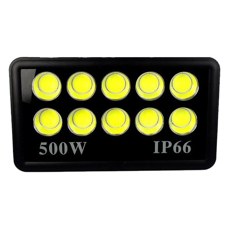 Luz de inundación del LED nuevo proyector de alta potencia impermeable cuadrado reflector al aire libre Luz de ingeniería Luz de publicidad