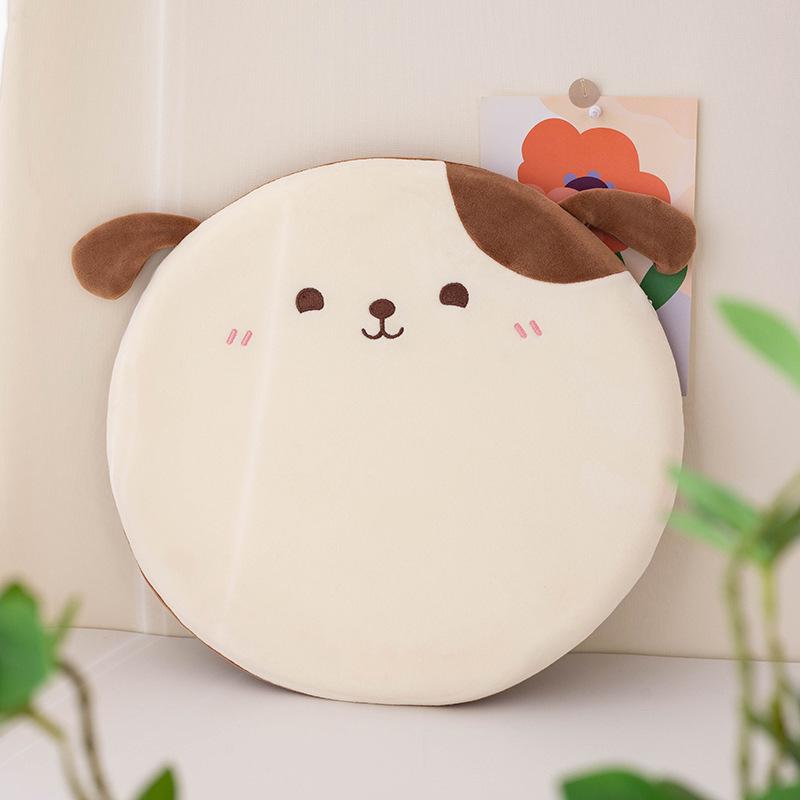 Yuanqi animal lindo almohadilla de fruta redonda almohadilla de memoria almohadilla de algodón de rebote lento estudiante de oficina sedentaria