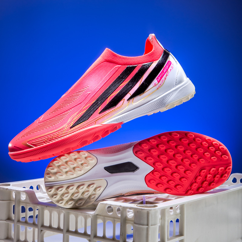Tenis de Fútbol FG sin Agujetas F50 de TPU Ligero para Césped