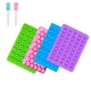 Donut, dinosaur, pipette, set, with little bears, 6 pieces