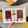 Wedding Blessings Couplet Marriage Certificate Photo Frame