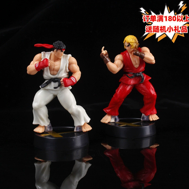 Твердый уличный Боец из ПВХ, модель ручной работы, игра, ручная работа, украшение для дома, автомобильная кукла