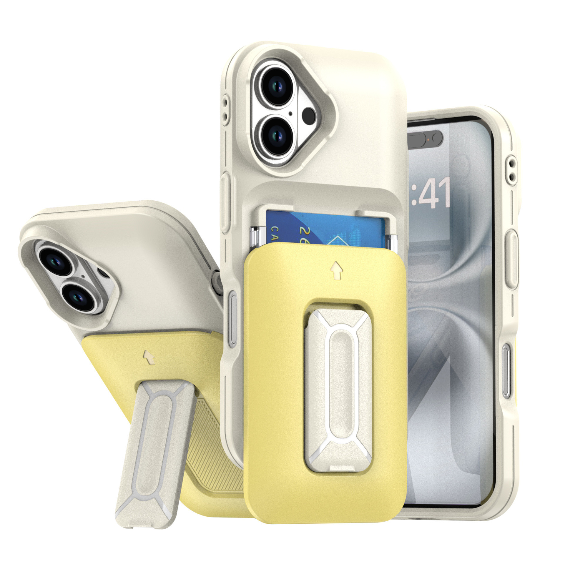 Foreign Trade Suitable Pro Max Case, IPhone 16 Card Holder, 17 AIR Phone Protective Case_voghion.com