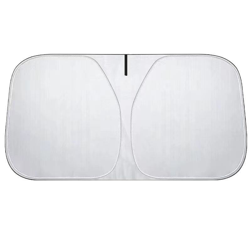 Titanium Silver Sunshade Rear Car Interior and Exterior Windshield Window Heat Insulation Sunshade Curtain Summer Sun Block Front and Rear