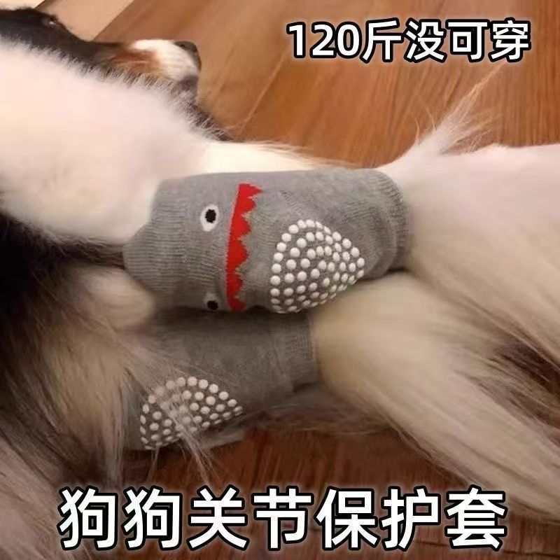防磨护肘大型犬关节保护袜套儿童护膝金毛拉布拉多苏德牧犬狗狗