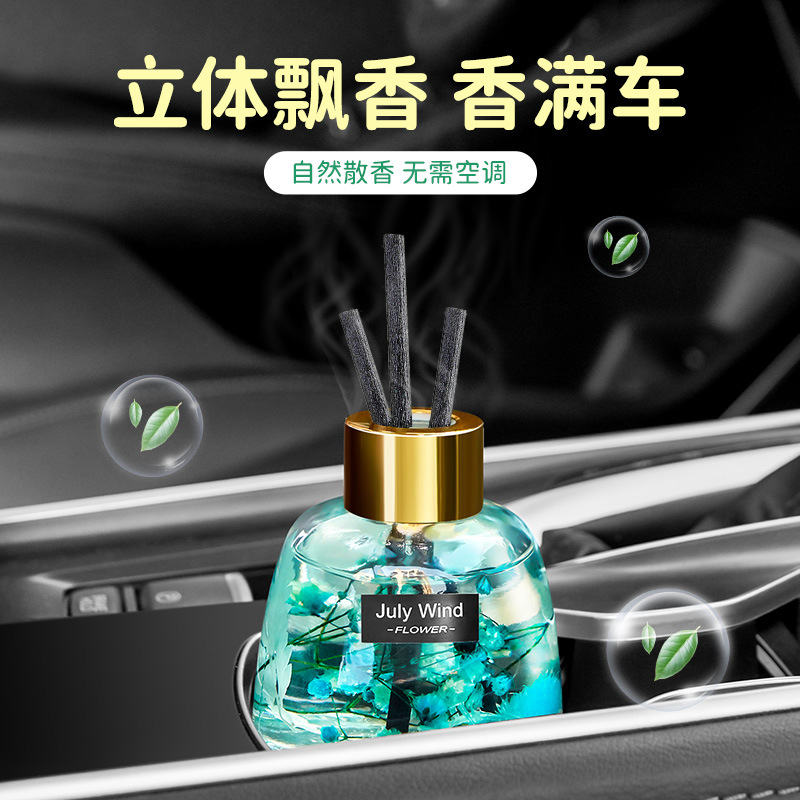 车载香水汽车香薰车用除味摆件内饰装饰用品车内高档持久淡香氛女|ms