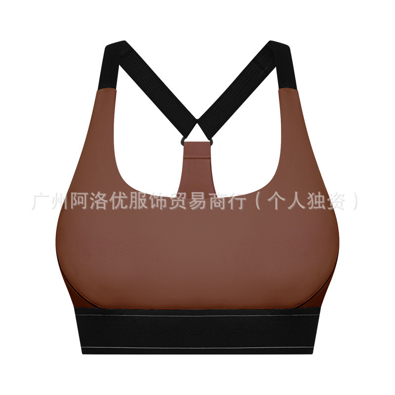 alo提臀健身瑜伽裤高强度防震聚拢运动内衣女裸感撞色瑜伽服套装|undefined