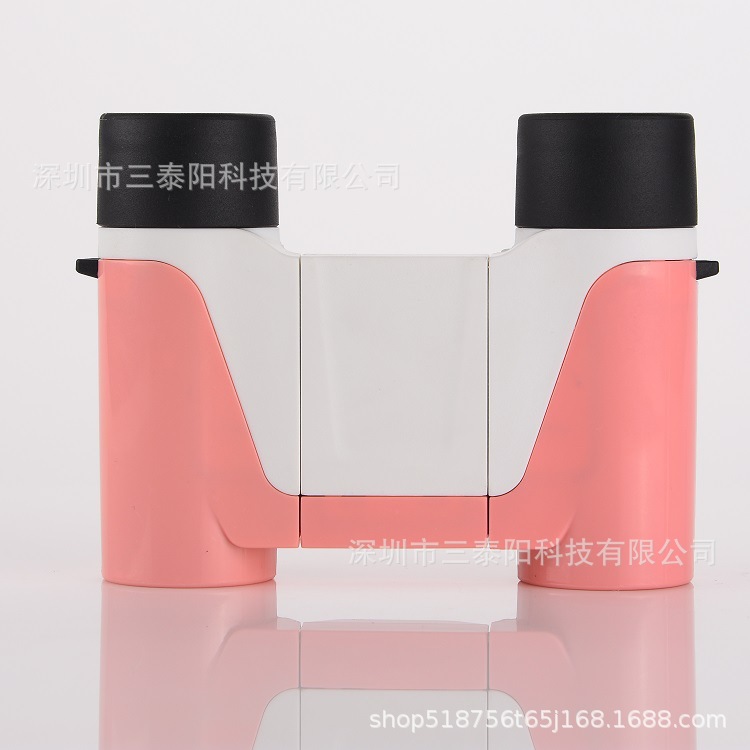 新款儿童望远镜 8X21高清高倍8倍镜户外小型便携双筒望远镜亚马逊