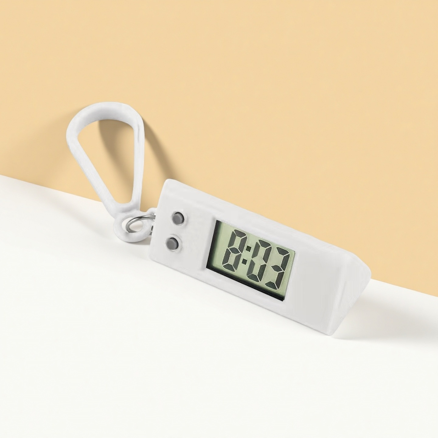 Factory Direct Sales New Keychain Electronic Watch for Students and Children, Silent, Portable, Desktop, Cute and Compact Electronic Clock