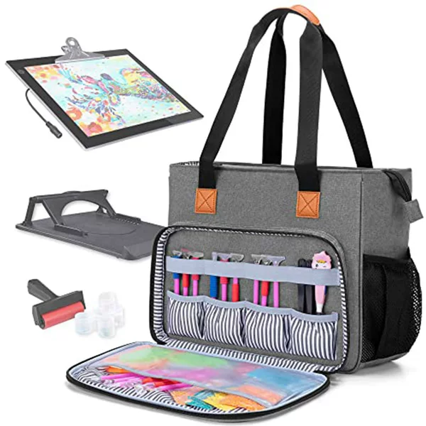New Model Custom-Made Shockproof Diamond Painting Portable Bag, Scratch-Resistant Painting Tool Handbag, Art Drawing Board Bag