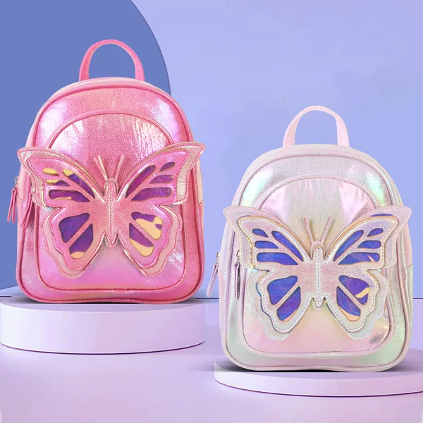 Big-Tailed Cat Bow Fashion Childlike Girls' Backpack, Kindergarten Outing Matchinging Artifact, Girls' Fashion