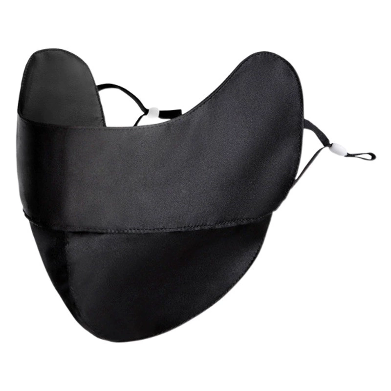 Шелковая солнцезащитная маска для лица с двойным шелком