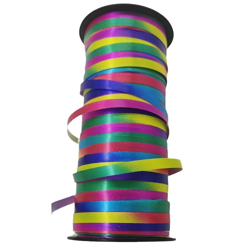 Cinta de globo 100 yardas cinta láser fiesta de cumpleaños cuerda de bandera decoración de boda cinta eje largo corazón plano