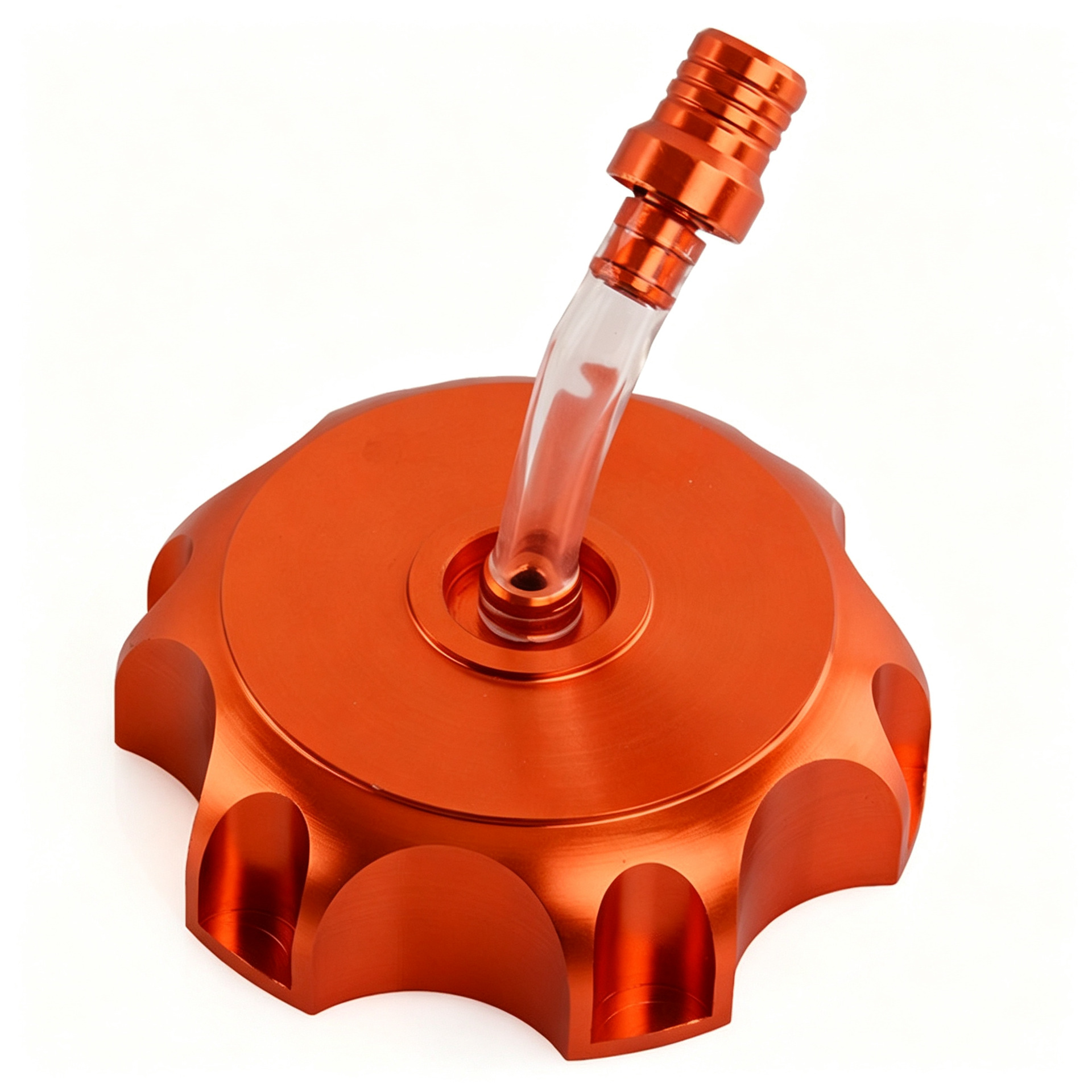 Motorcycle Modified Aluminum Alloy Hexagonal Fuel Tank Cap Apollo Little Flying Eagle Yue 50 70Cc 90Cc 110Cc