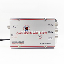 模拟数字一分二视贝家用有线电视放大器模拟分配器地面波信号