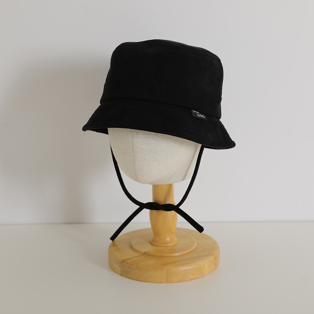 Sombrero de bebé japonés primavera y verano moda ins cóncava forma sombrero de pescador para niños y niñas sombrero de color puro transpirable