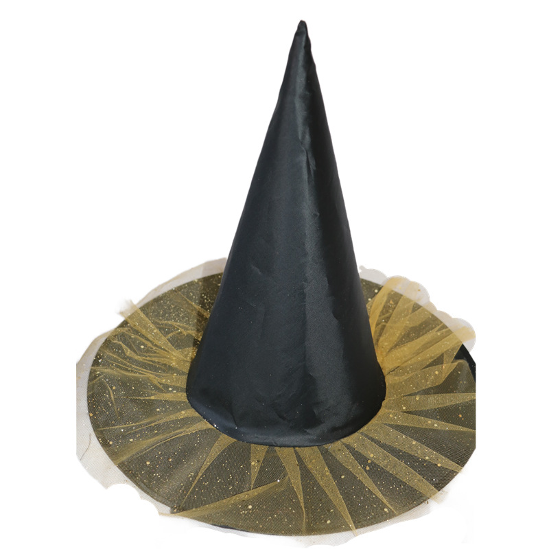 Sombreros de Halloween Sombreros de brujas de seda Sombreros de brujas de Halloween Sombreros de brujas de fantasmas