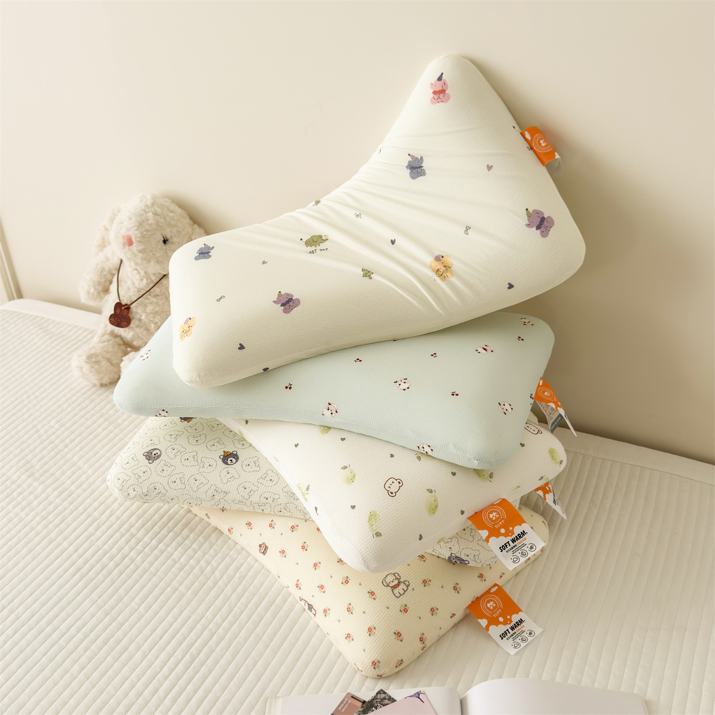 New cute floral children's memory pillow pillow core