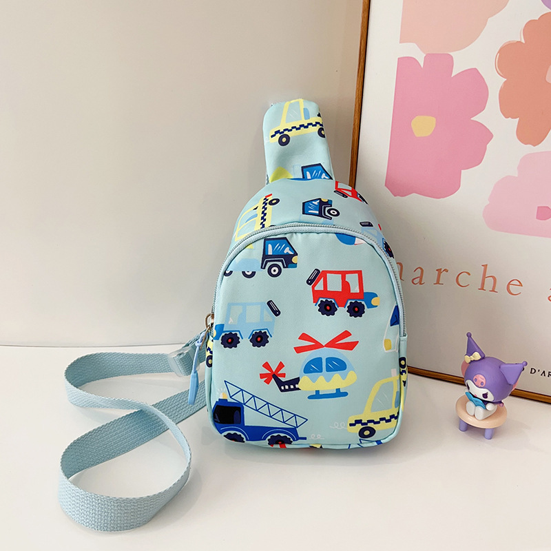 Bolsos de pecho para niños 2025 nuevos dibujos animados lindos bebés de estilo extranjero mochila casual bolsa de cambio accesorios