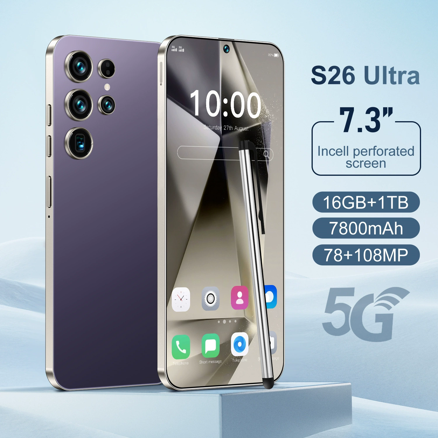 Умные часы, умный мобильный телефон, торговая площадка AliExpress, (跨境贸易), Android, 5G, оптовая продажа
