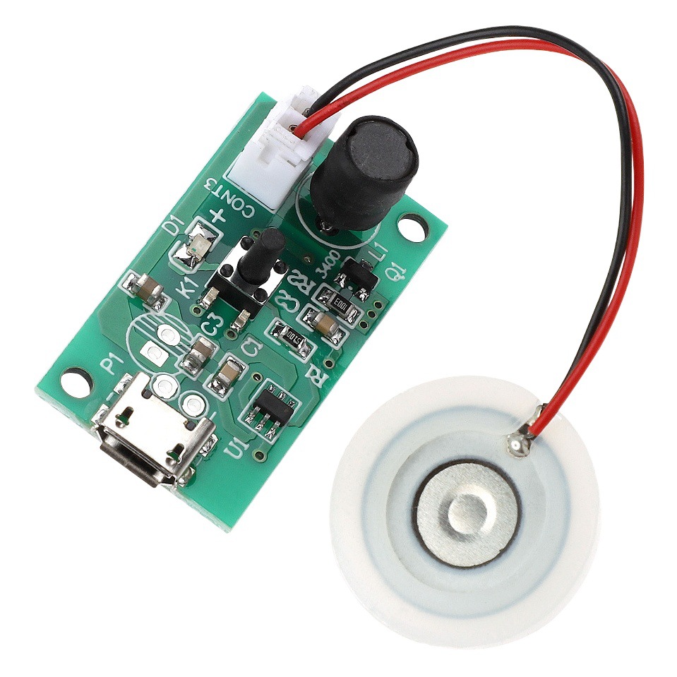 USB mini humidificador Módulo de atomización traje circuito unidad placa base pcba pulverizador niebla Volumen 5V