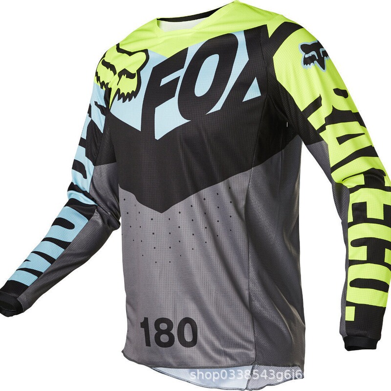 FOX Men's Long Sleeve Spring and Summer Sunscreen Breathable Bicycle Highway Speed Suit FOX Men's Long Sleeve Spring and Summer Sunscreen Breathable Bicycle Highway Speed Suit