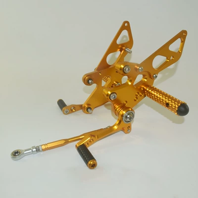 raised footrest and rear – Motorcycle pedals