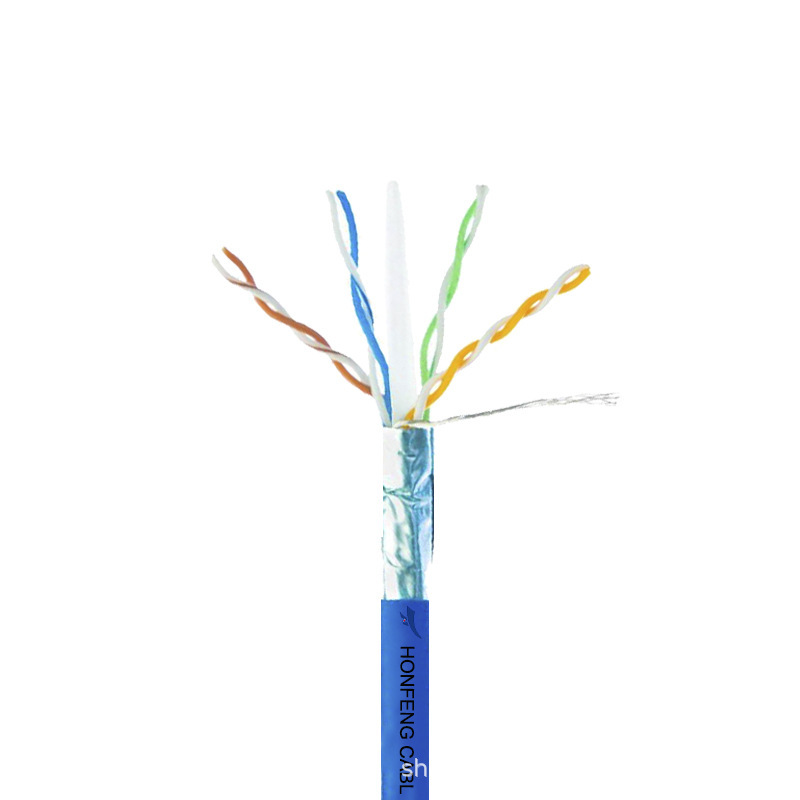 Factory Customized Cat6 Ftp Unshielded Network Cable/Ethernet Cable 4-Pair Twisted Pair Cable Can Be Customized