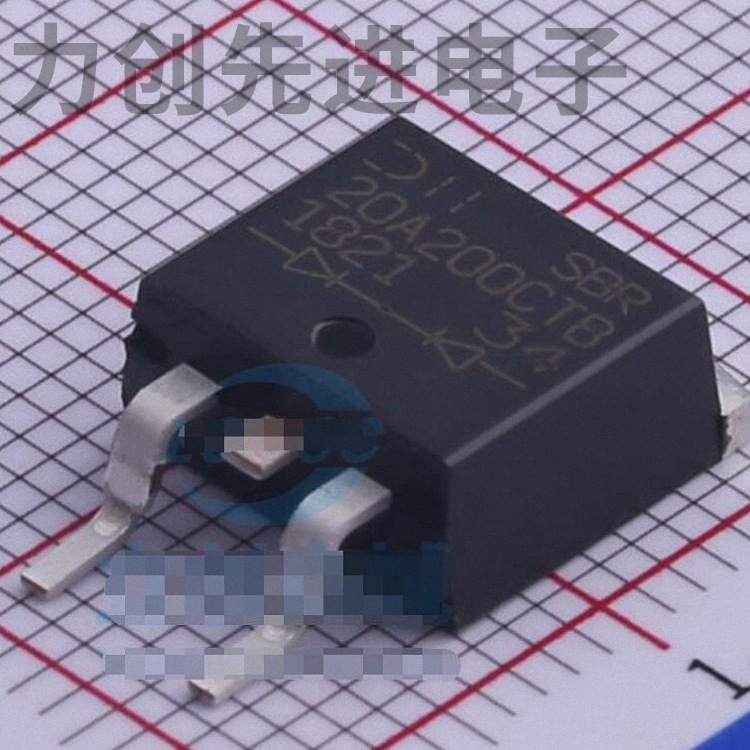 SBR20A200CTB-13 封装 TO263AB 肖特基二极管