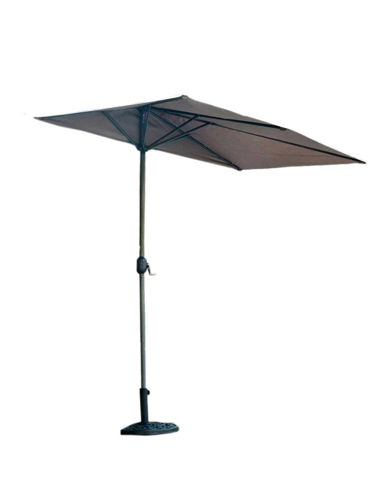 RP4T批发 户外长方形 遮阳庭院伞阳台窗台靠墙伞 休闲靠壁 半边伞