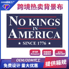 NO KINGS  IN AMERICA  SINCE 1776 3X5FT���ĺ���ĽǴ�����籭