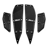 Suitable for Yamahax300 XMAX 250 modified accessories CNC aluminum alloy foot pads