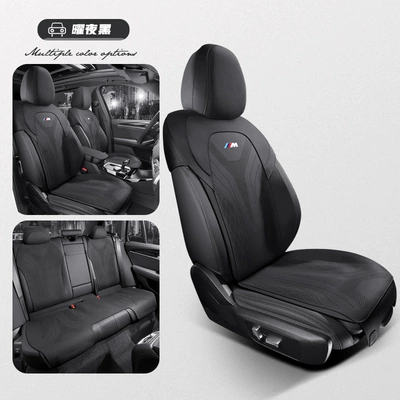 Modelə uyğun (Original) oturacaq örtükləri, summer suede seat cover BMW - yaoye-black-standard-edition-bmw-x3-special-five-seats