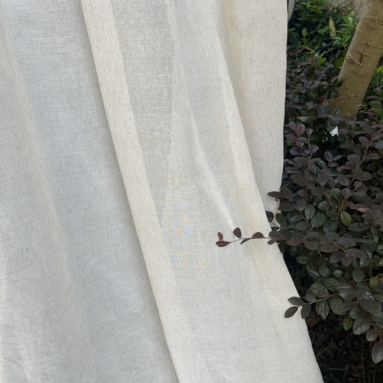 Dolly hemp log wind linen curtain window screen shading hemp yarn Japanese-style light-transmitting cotton and hemp beige curtain Dolly hemp log wind linen curtain window screen shading hemp yarn Japanese-style light-transmitting cotton and hemp beige curtain