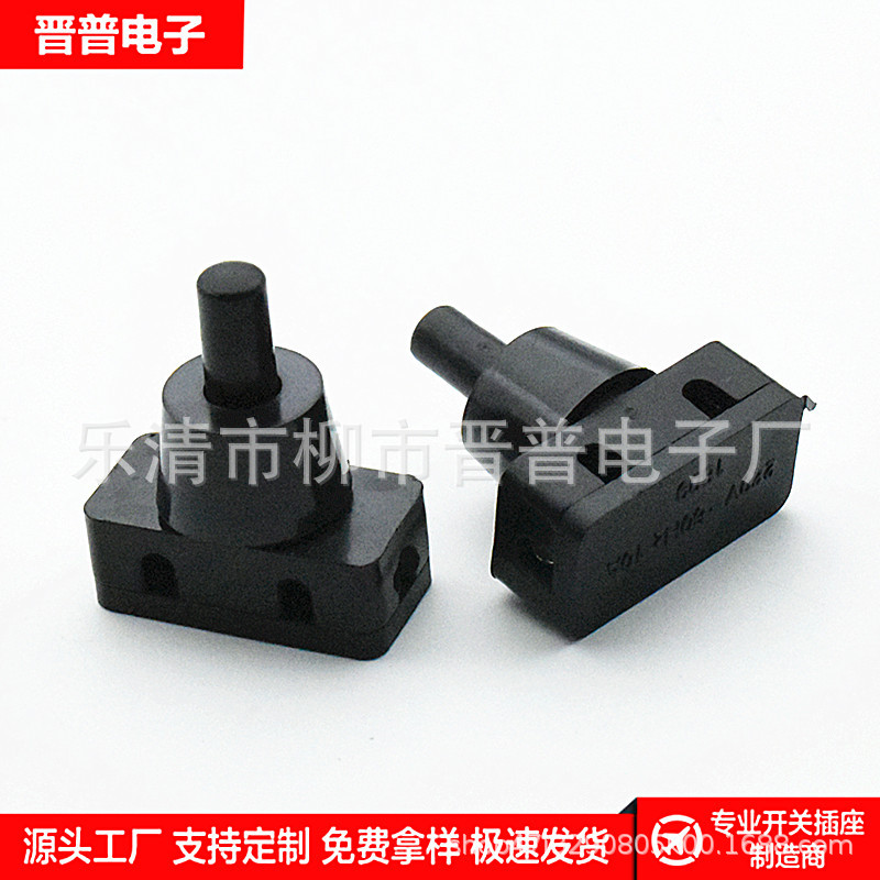 按钮开关 按键自锁开关 DS-412灯具按键开关 PBS2-2A(DS-411