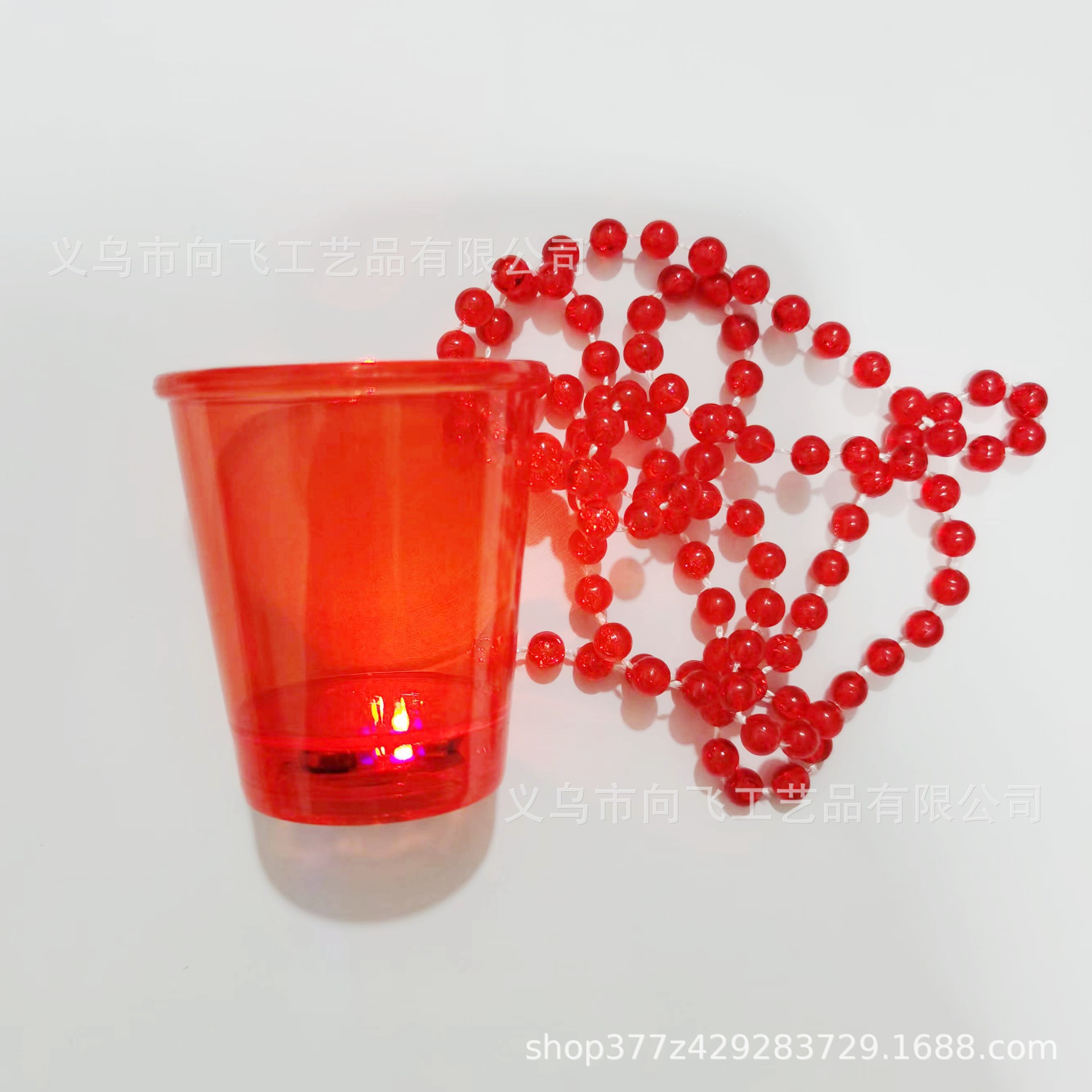 Macaron color transparente Cadena de cuentas Copa novia para ser FIESTA DE Navidad Halloween Fiesta de la boda