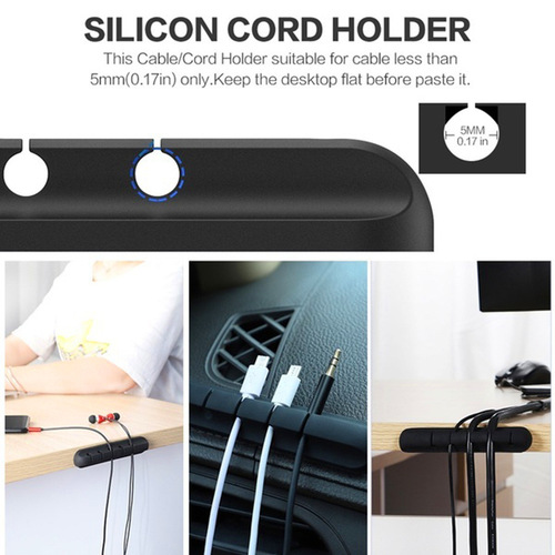 Cross-border foreign trade 1/3/5/7 hole cable trough multi-function cable manager USB cable fixed hub life tool