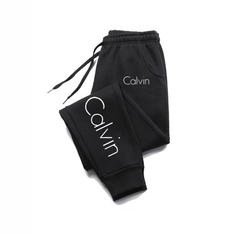 New Cross-Border Versatile Jogger Fashion Loose Sweatpants Unisex Casual Fleece-Lined Sports Pants Comfortable Fitness Long Pants
