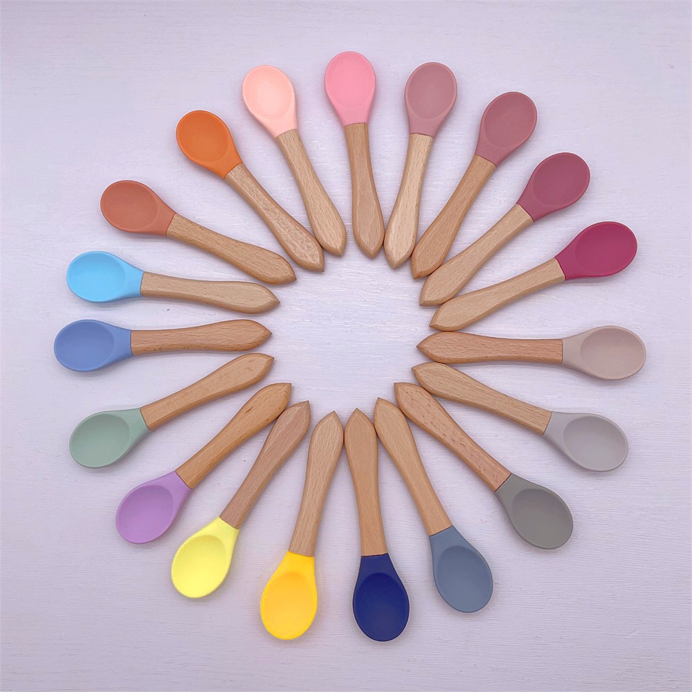 Silicone children's spoon