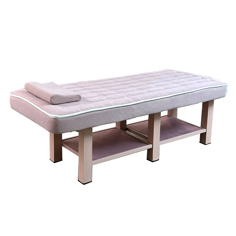 Cama de belleza de madera maciza masaje multifuncional todo en uno medicina tradicional china terapia física sala de belleza de orejas cama especial ortogonal