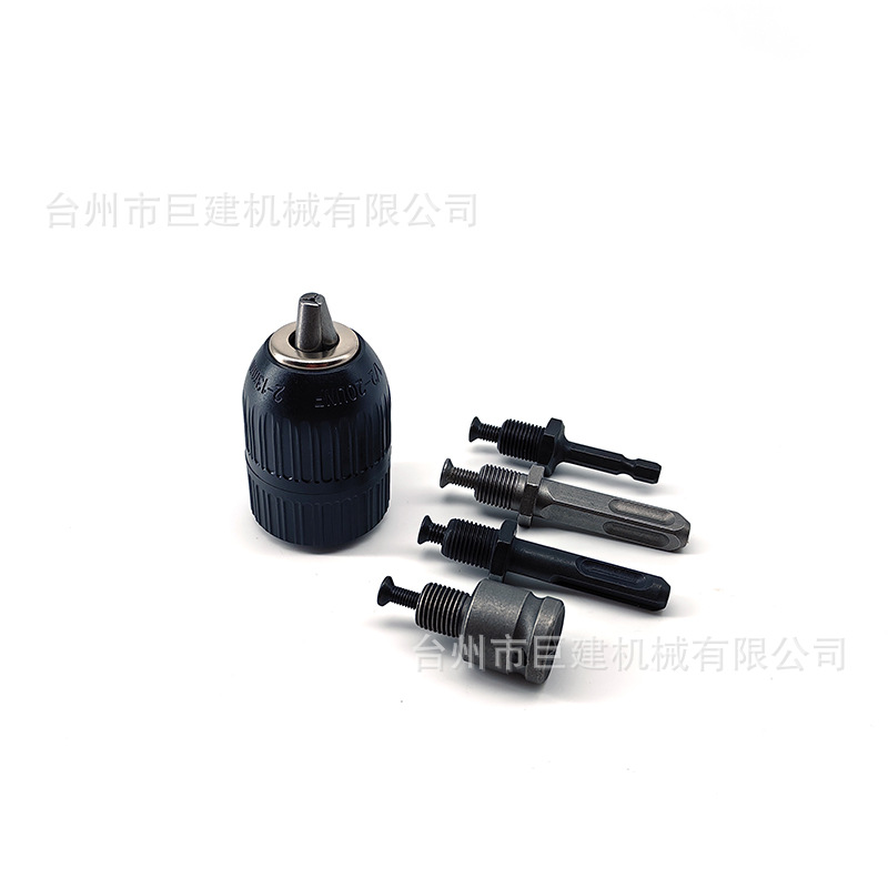 Sanou mano apretado taladro Chuck 0.8-10mm2-13mm linterna taladro Chuck accesorios auto-bloqueo taladro Chuck