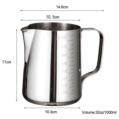 Garland Cup factory Direct selling 304 Stainless steel Foam cup Fancy coffee tea with milk Appliances baking Milk Pull flower pot