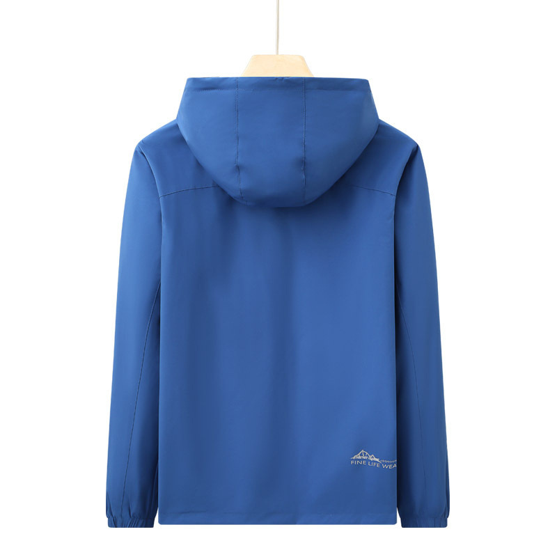 Primavera y otoño doble cara vestir ropa de asalto mujer al aire libre una sola capa de chaqueta con sombrero a prueba de viento camuflaje traje de montaña chaqueta de manga larga hombre