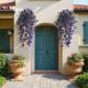 Factory in stock cross-border artificial flower eucalyptus morning glory rattan wall hanging silk flower home wedding outdoor garden flower